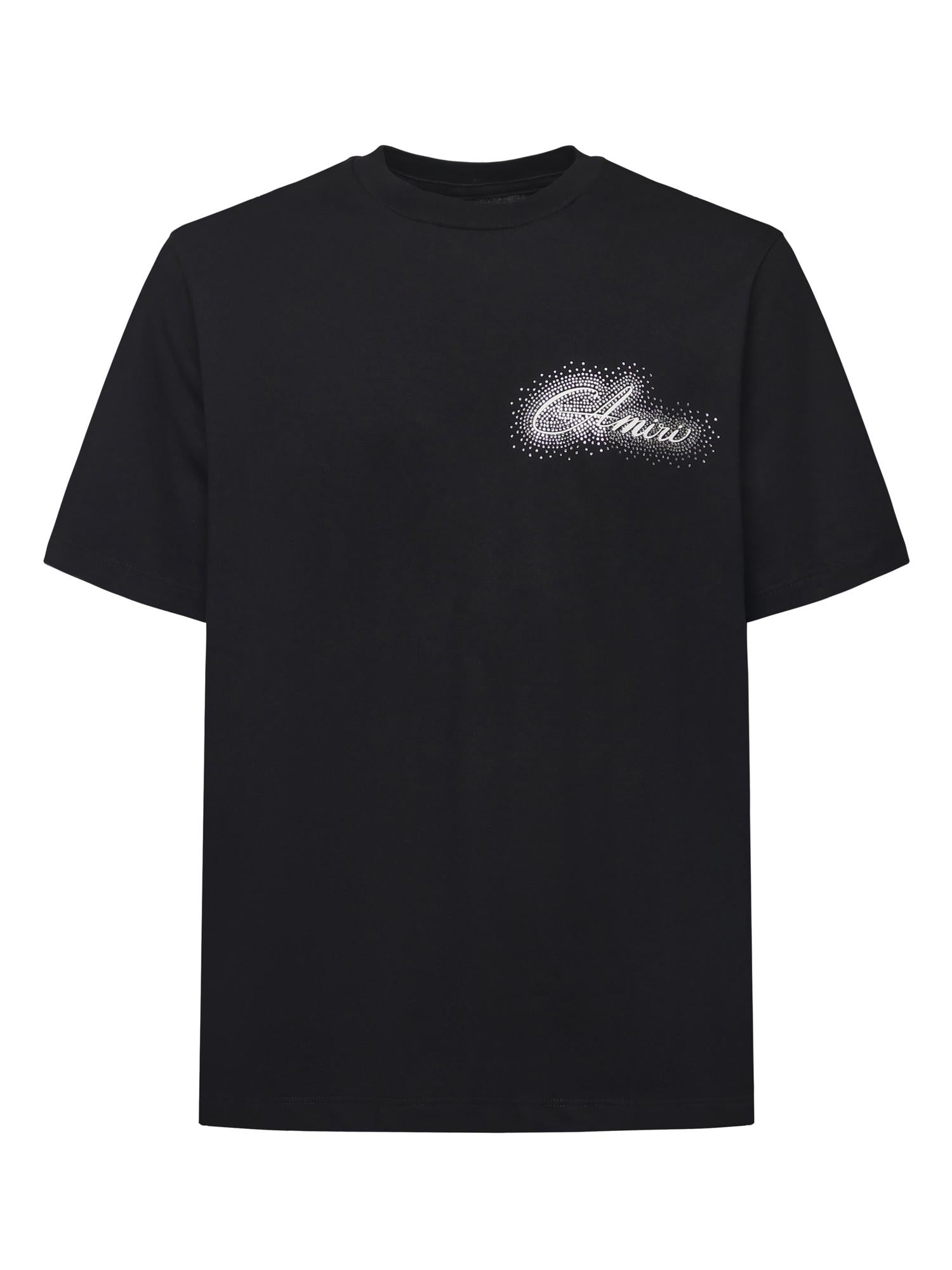 Strass T-shirt in cotone AMJYTE1253 001 AMIRI 