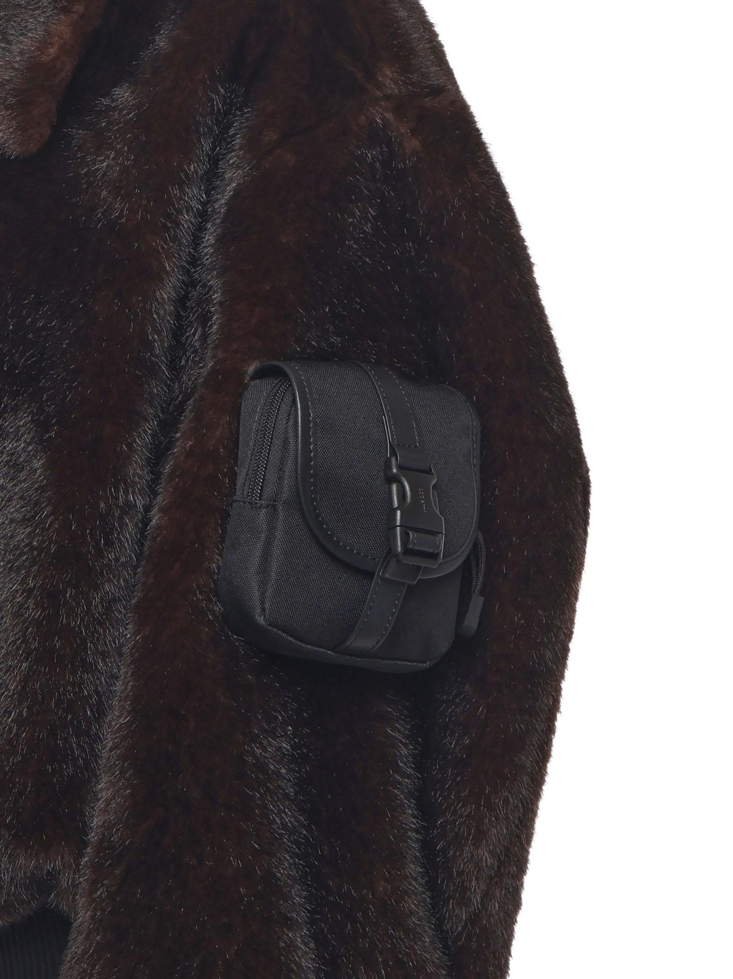 Bomber pelliccia sintetica COPBL33F9015 BROWN COPERNI 