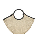 Tote bag Holy in rafia 225GSA174RA0001 0079 COURREGES 