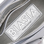 Borsa a spalla Y2K.002 FBBP70002LAM -ARGENTO/NIKEL BIASIA 