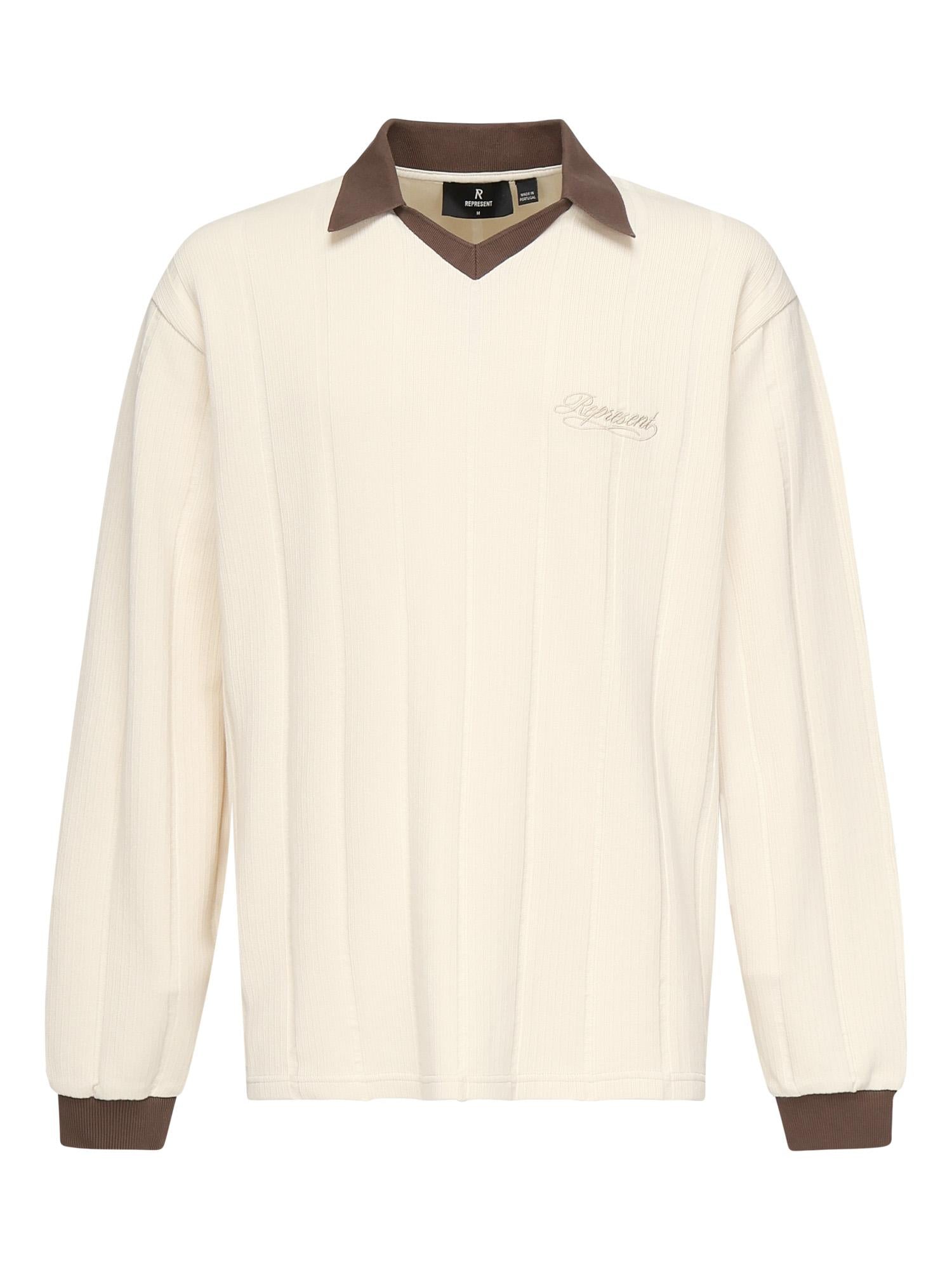 Polo retrò in cotone MLM100277 30 REPRESENT 