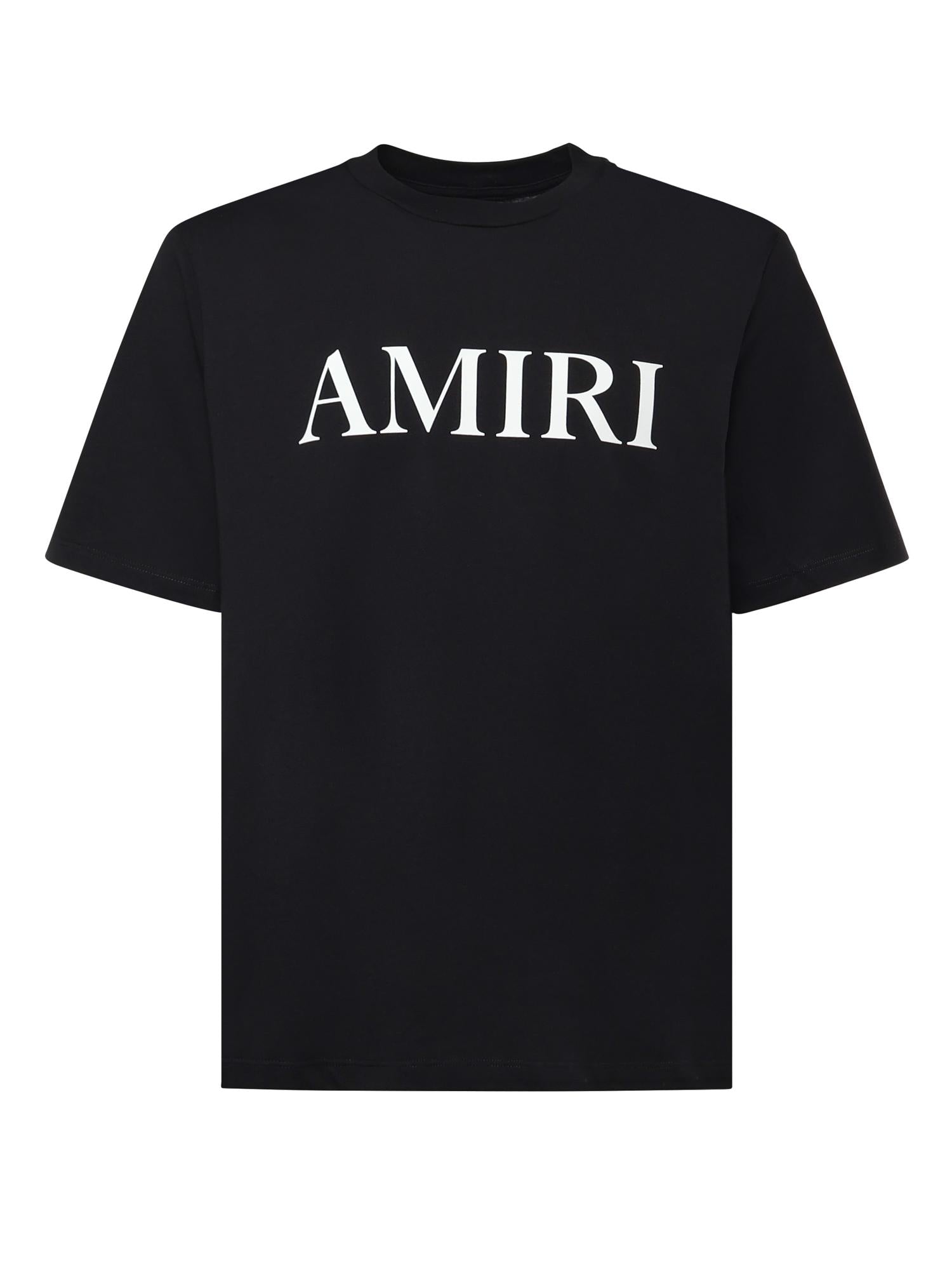 T-shirt in cotone con logo AMJYTE1073 001 AMIRI 