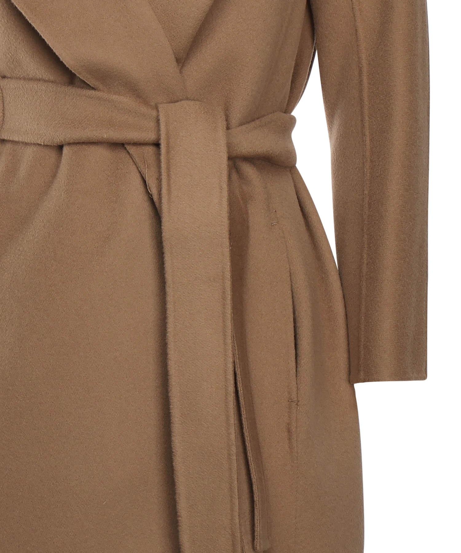 Cappotto a vestaglia in lana double 2529016061600 045 'S MAX MARA 