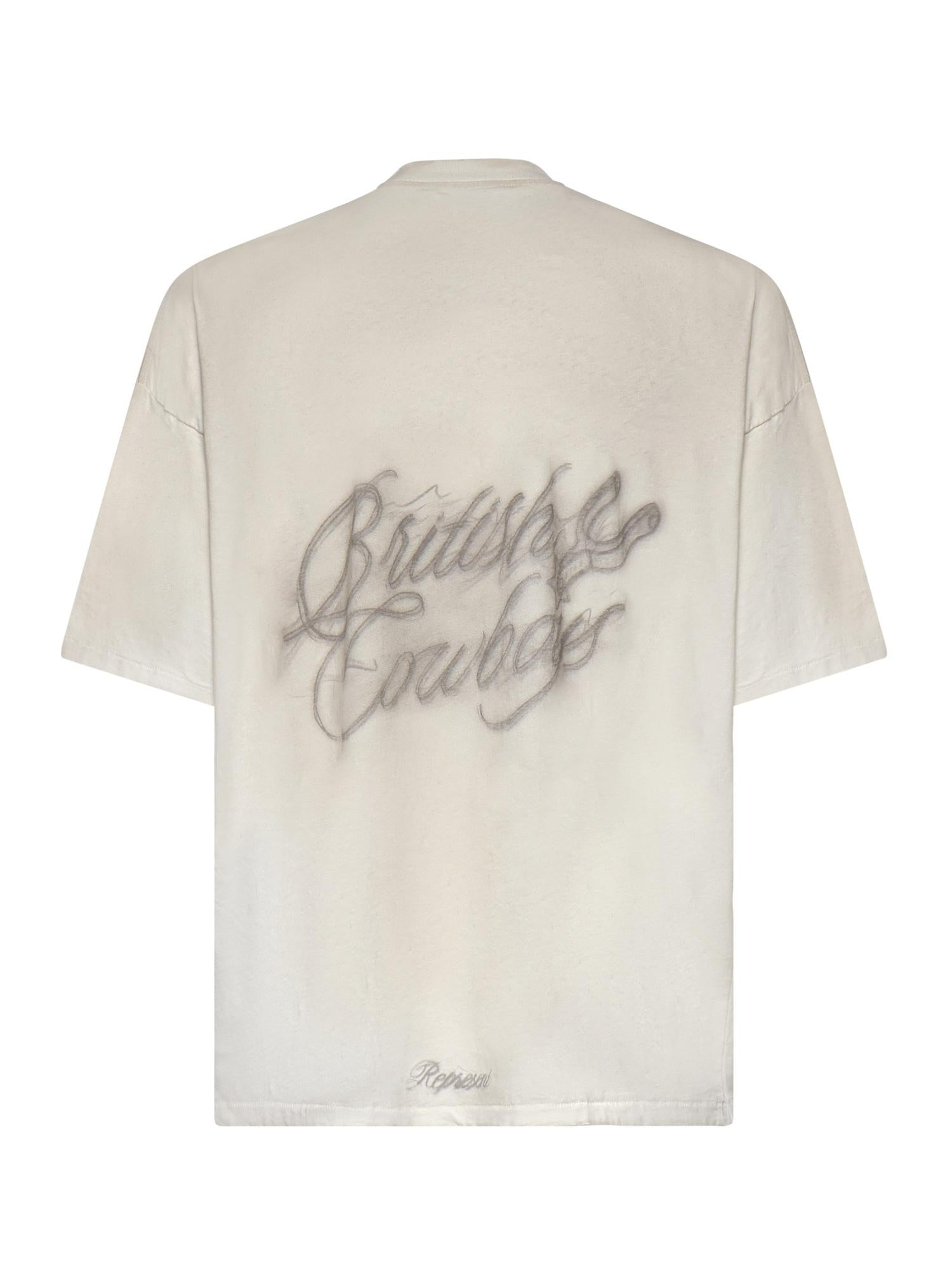 T-shirt British Cowboys con stampa MLM100592 30 REPRESENT 
