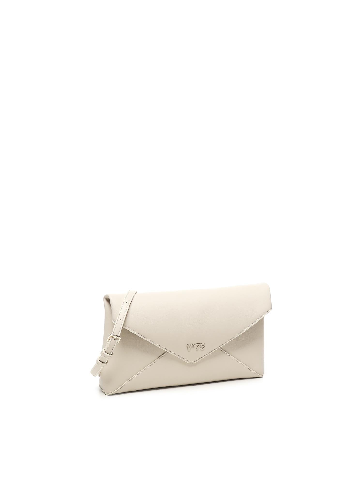Pochette Demi con logo 73BS9EQ01 DEMIECRU V° 73 