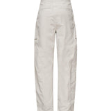 Pantaloni a gamba ampia in gabardina grigio ghiaccio 104981 A2ECI12 PINKO 