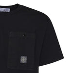 T-shirt con tasca sul petto in jersey di cotone L1S152100004 S0115V0029 STONE ISLAND 