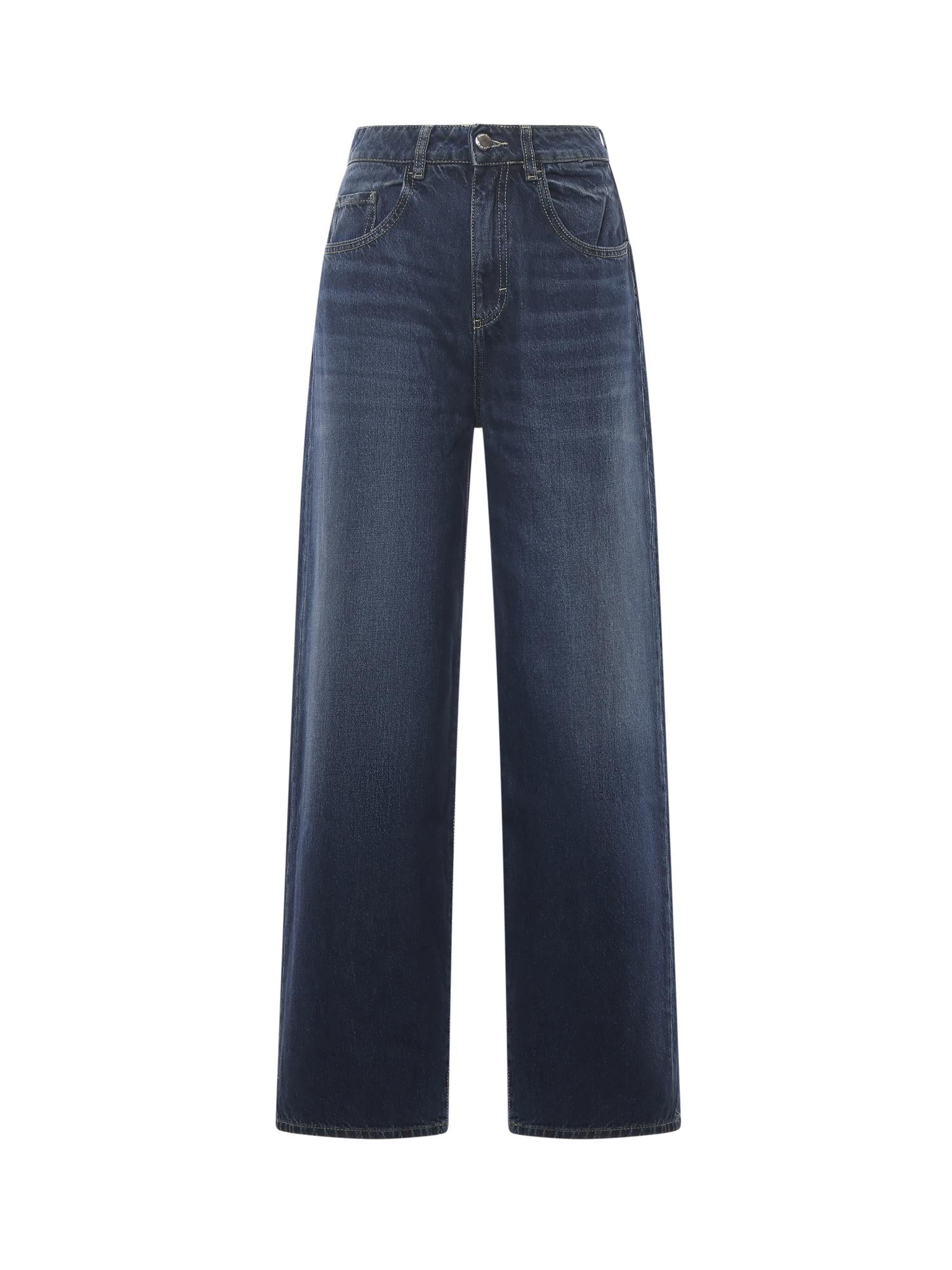 Jeans Poppy in cotone<BR/> POPPY ID8739 ICON DENIM 