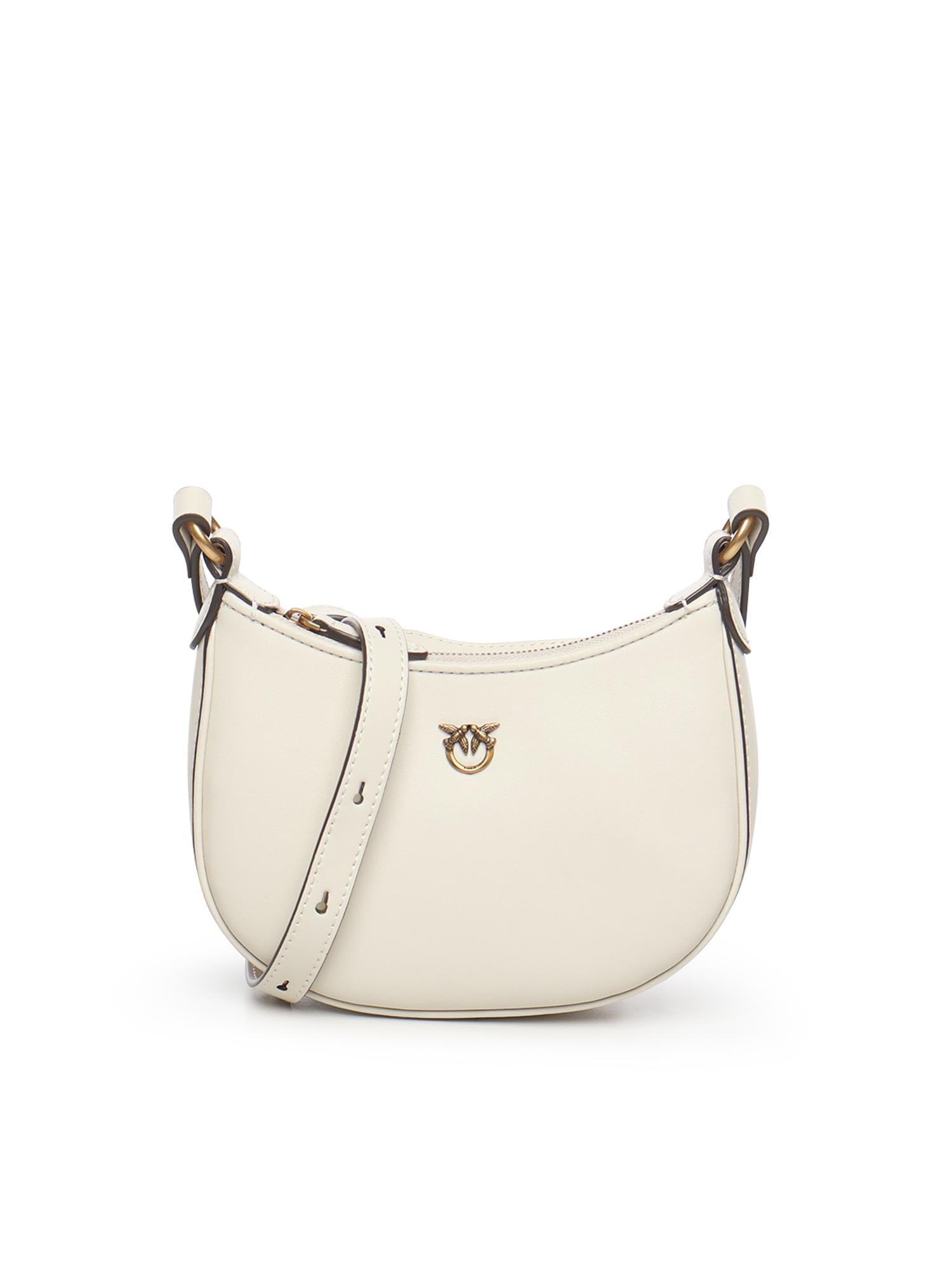 Baby borsa a spalla Half Moon in pelle 103538 A0F1Z14Q PINKO 