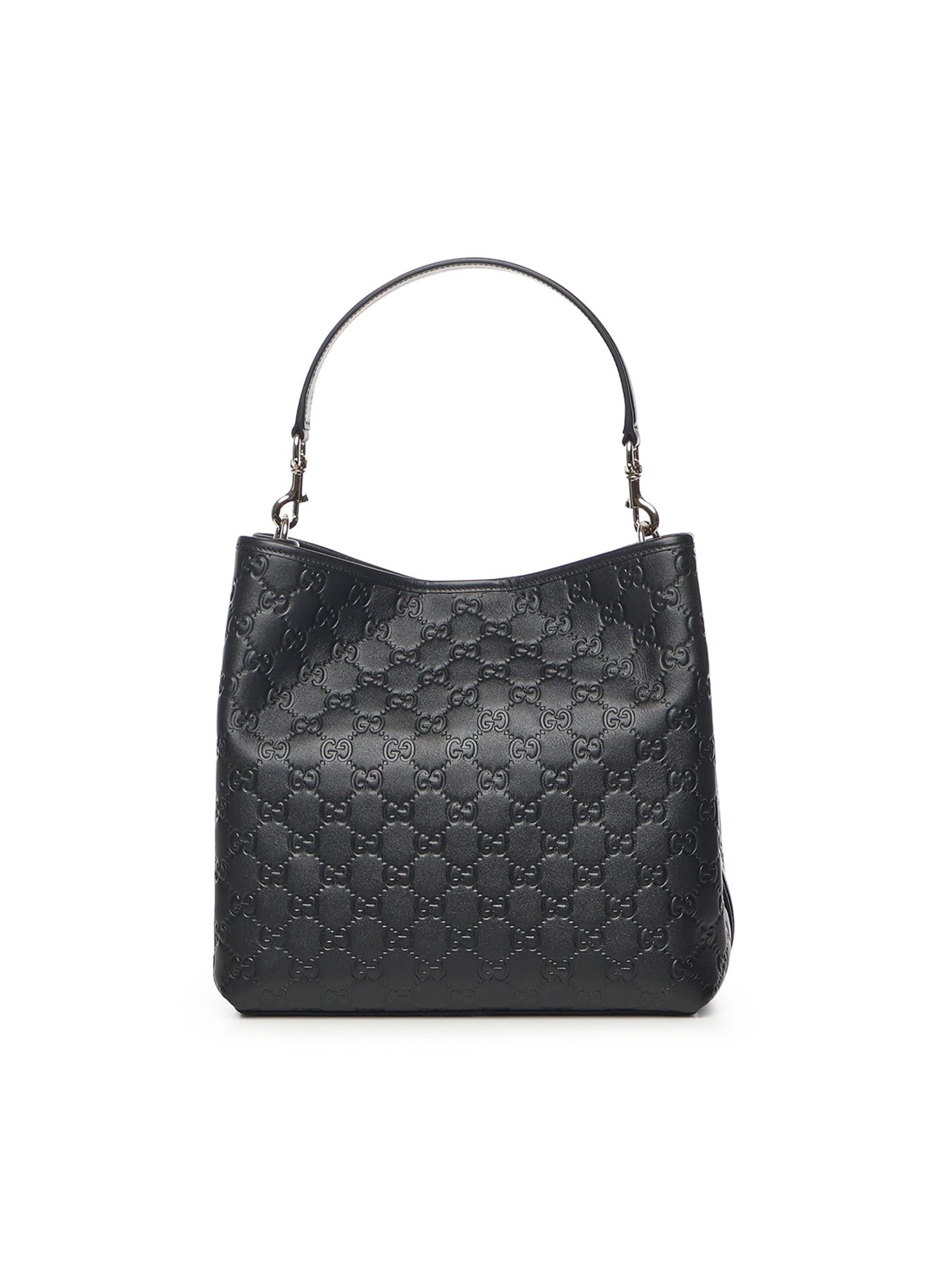 Borsa GG Emblem in pelle 815103 AAFDV1000 GUCCI 