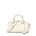 Borsa Arcadie in nappa matelassé 5BB142 AN88F0009 MIU MIU 