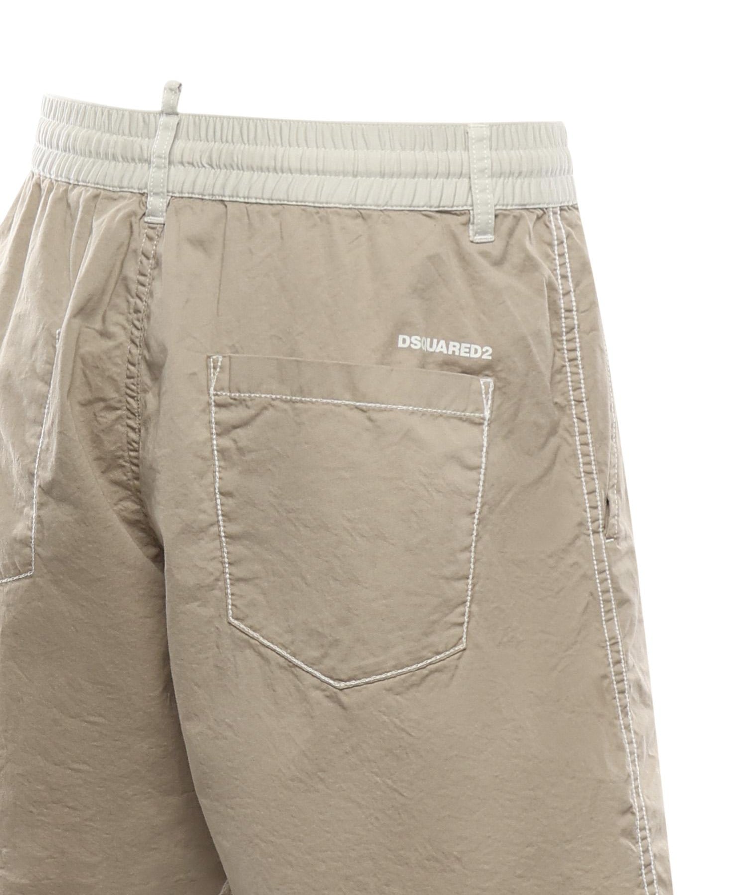 Shorts in twill di cotone S74MU0956 S35175801 DSQUARED2 