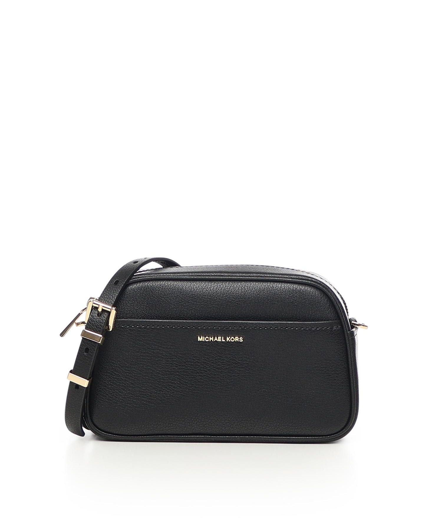 Camera bag a tracolla Jet Set in pelle 32F5GJ6C5L 001 MICHAEL MICHAEL KORS 