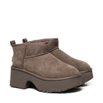 Ultra mini new heights boots in suede 1158311 HCK UGG 