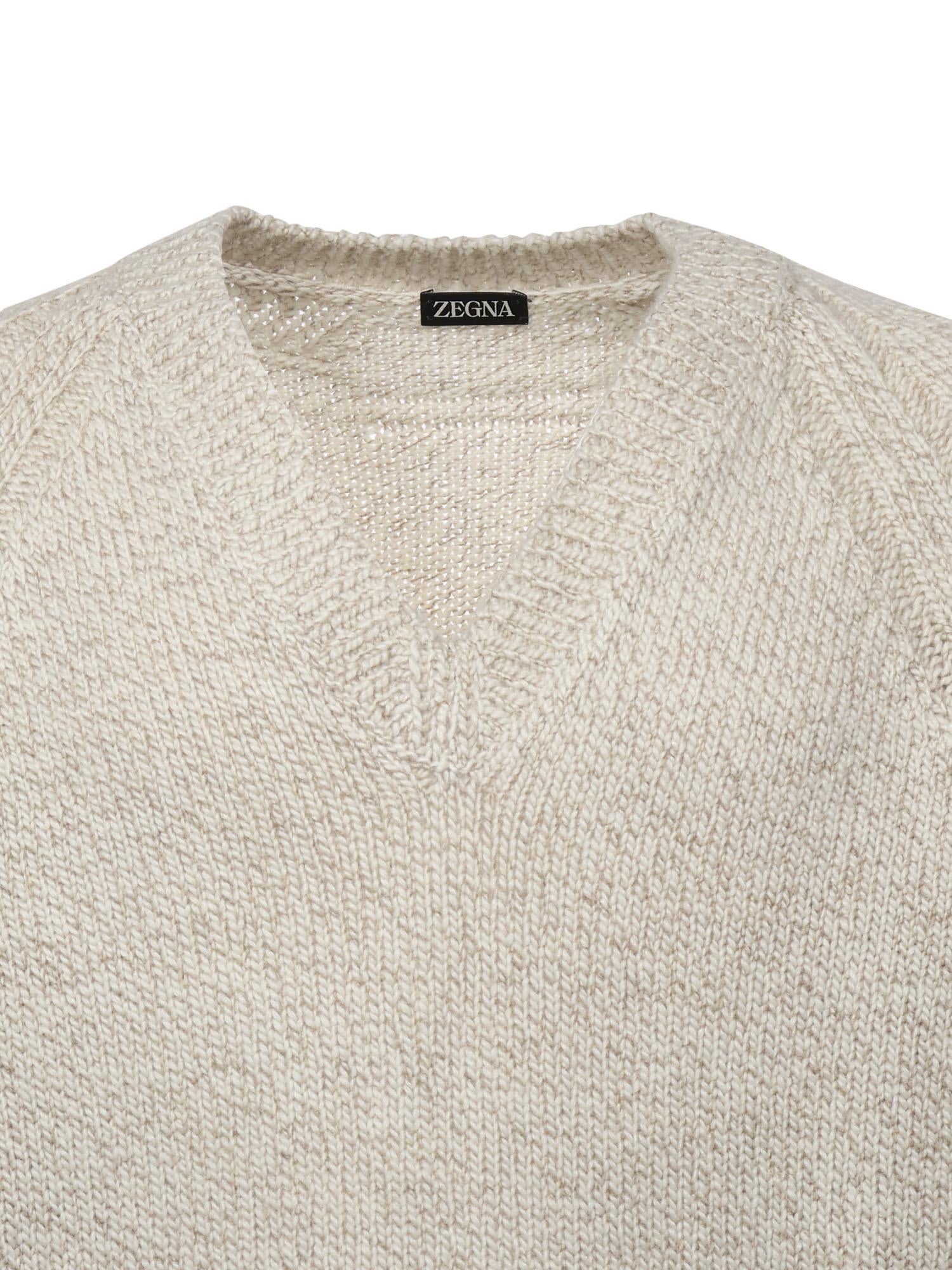 Maglia in cashmere e lana UGB30A2 300900 ZEGNA 
