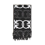 Sciarpa con logo Love Birds jacquard 105992 A2YOZZ2 PINKO 