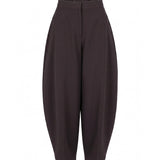Pantaloni in popeline effetto carta AA9P1359W144C 413 ALAIA 