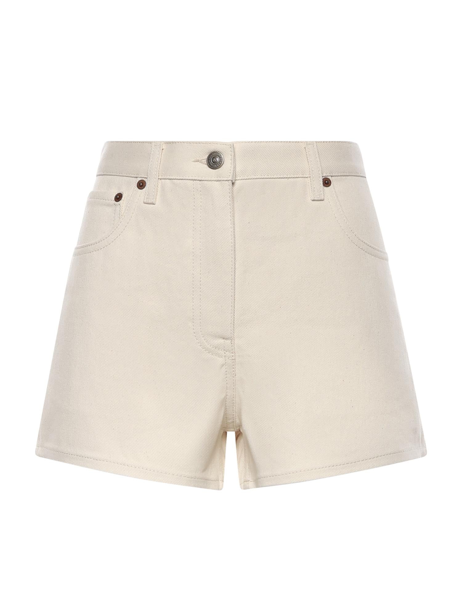 Shorts in denim di cotone 8B3DD22W 9Y5A03 VALENTINO GARAVANI 