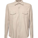 Camicia in pelle K75GBTK32PEL0K037 03-03 ELEVENTY 