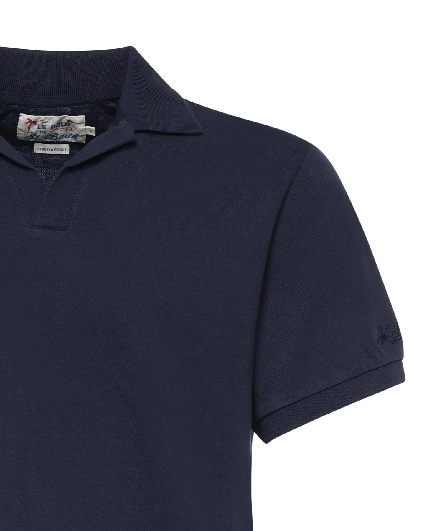 Polo in piquet di cotone CHS0001 00120L MC2 SAINT BARTH 