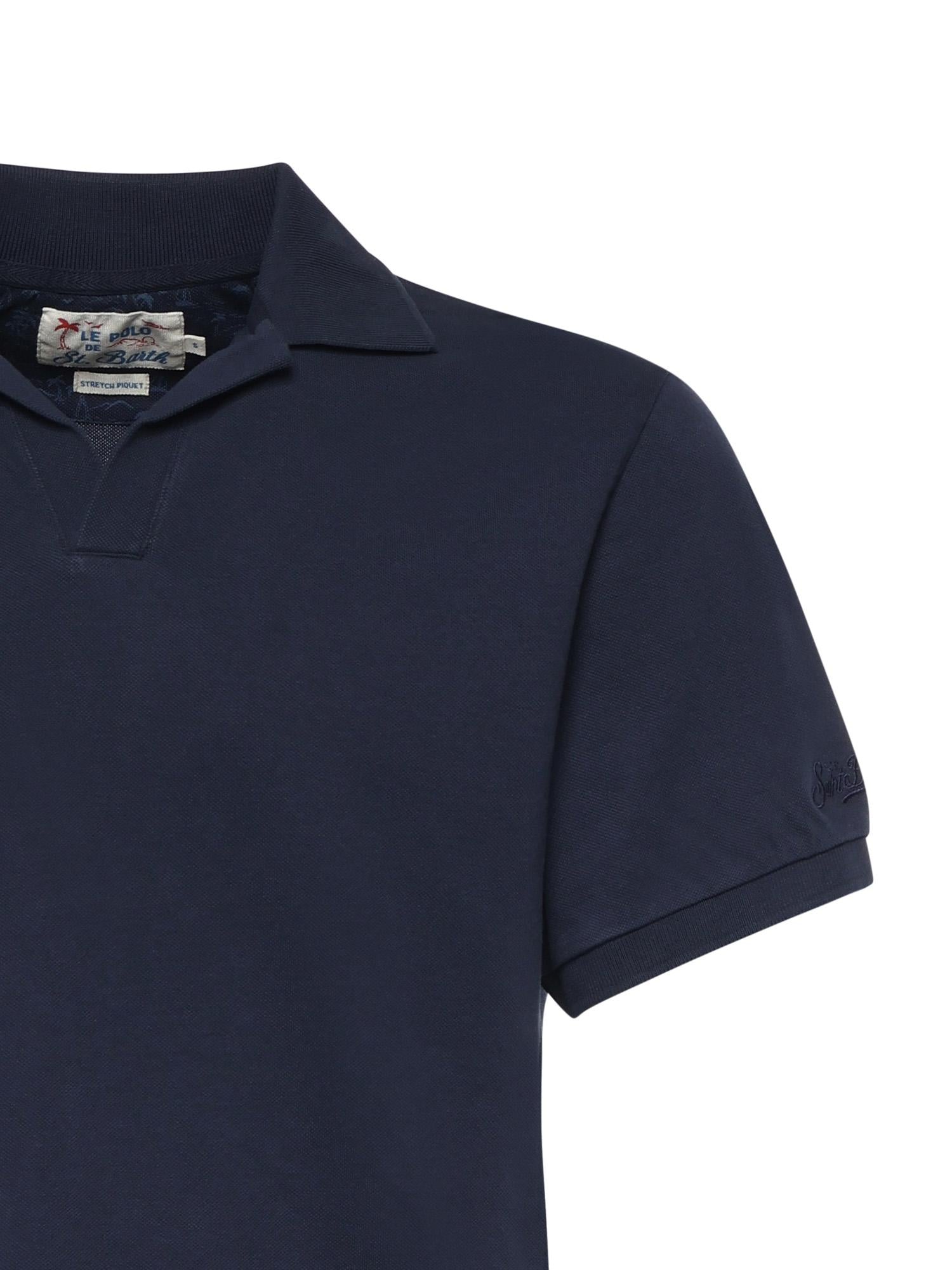 Polo in piquet di cotone CHS0001 00120L MC2 SAINT BARTH 