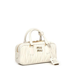 Borsa Arcadie in nappa matelassé 5BB142 AN88F0009 MIU MIU 
