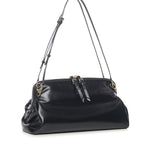 Pochette in pelle con logo 5BF129 2IEOF0002 MIU MIU 