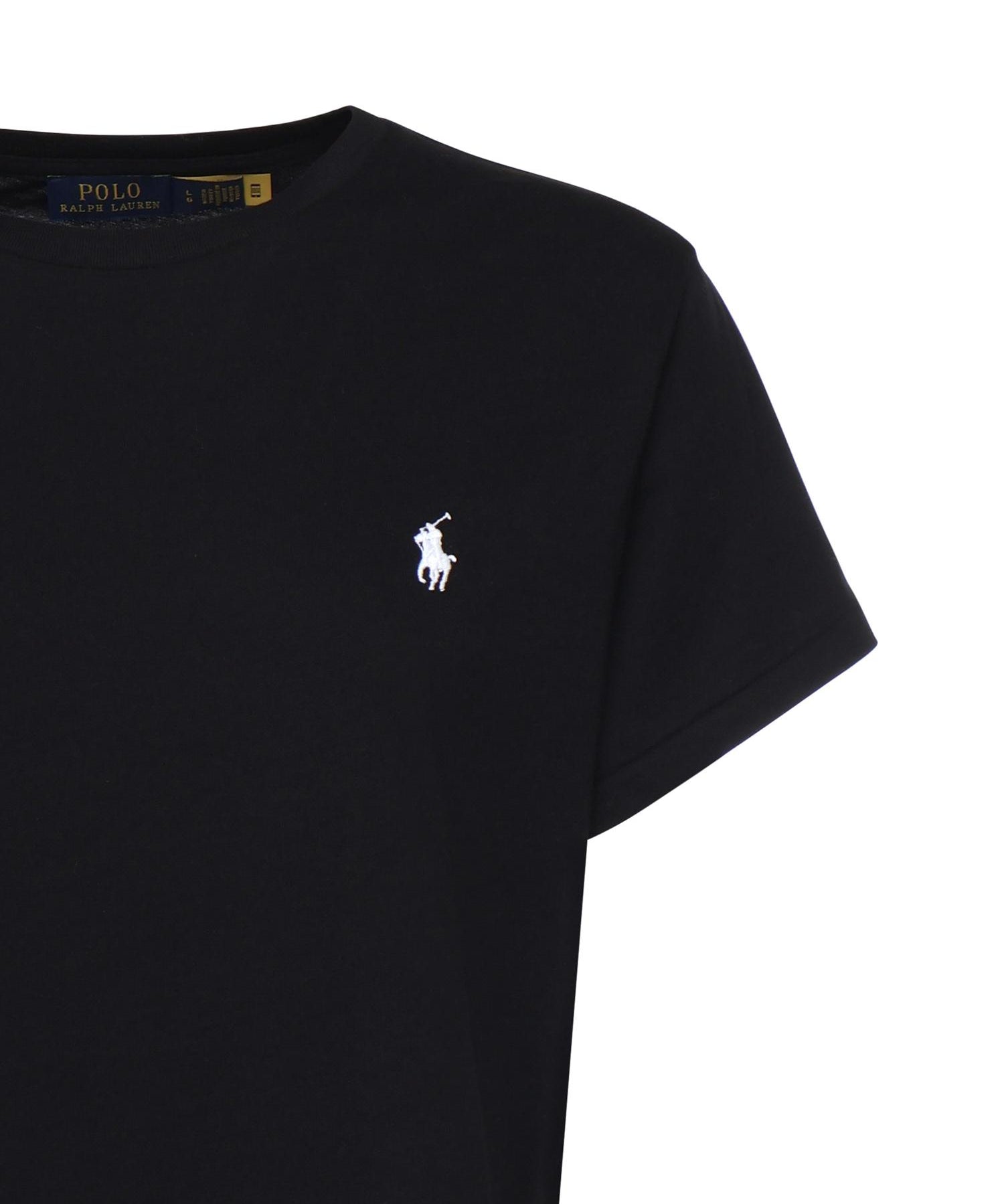 T-shirt in cotone con logo 211B14605 033 POLO RALPH LAUREN 