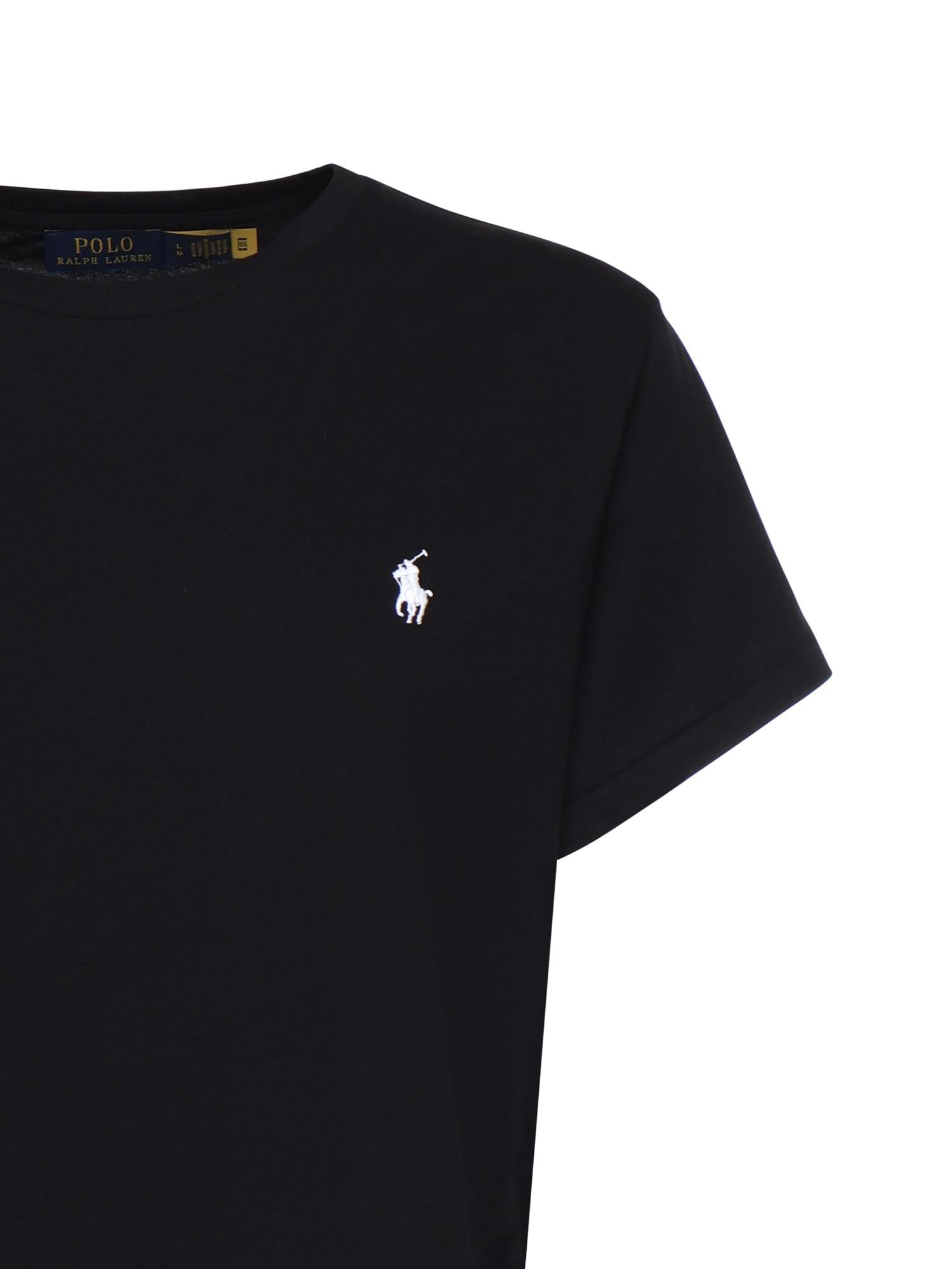 T-shirt in cotone con logo 211B14605 033 POLO RALPH LAUREN 