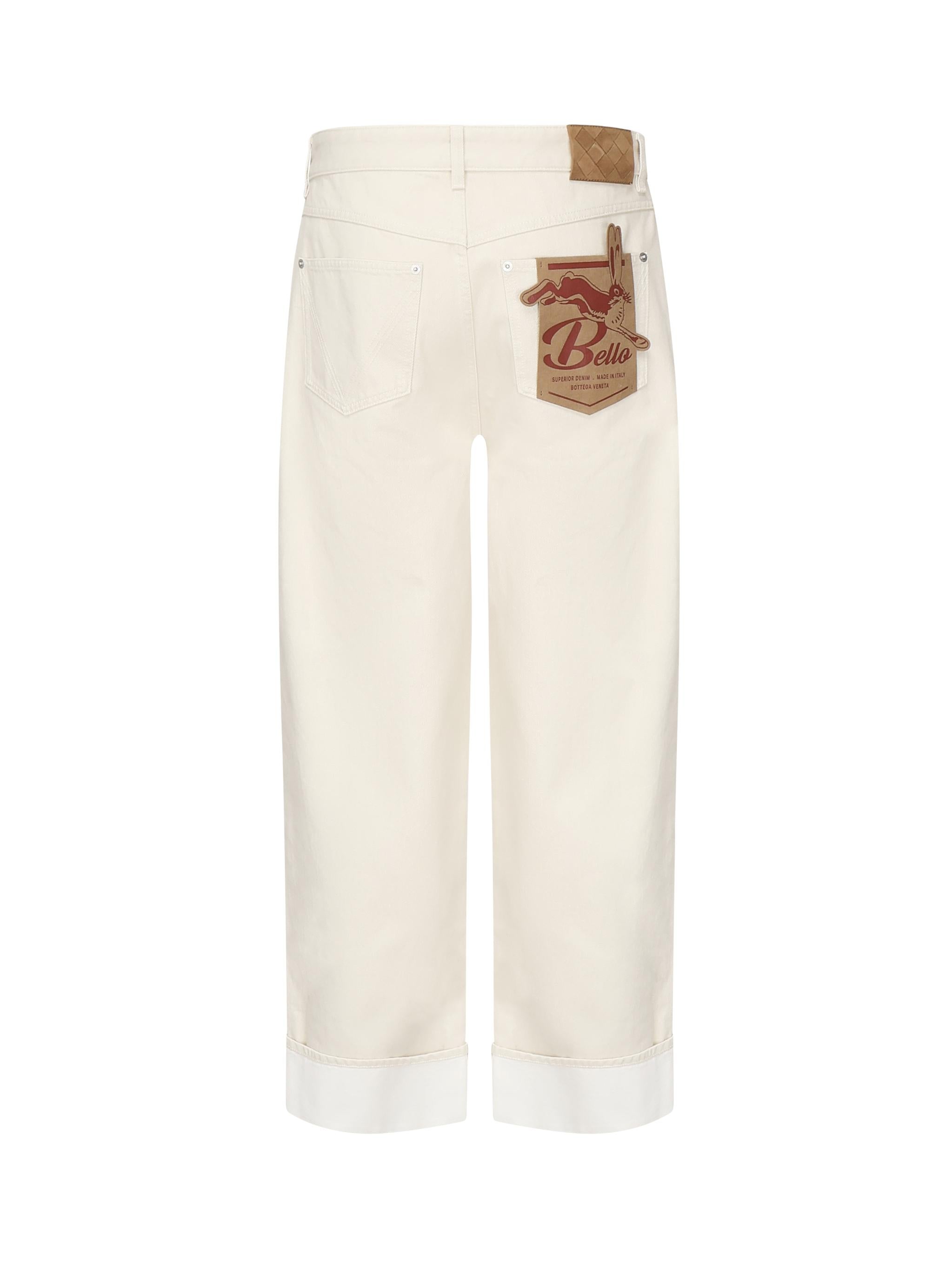 Jeans con risvolto 824658 V5DV09247 BOTTEGA VENETA 