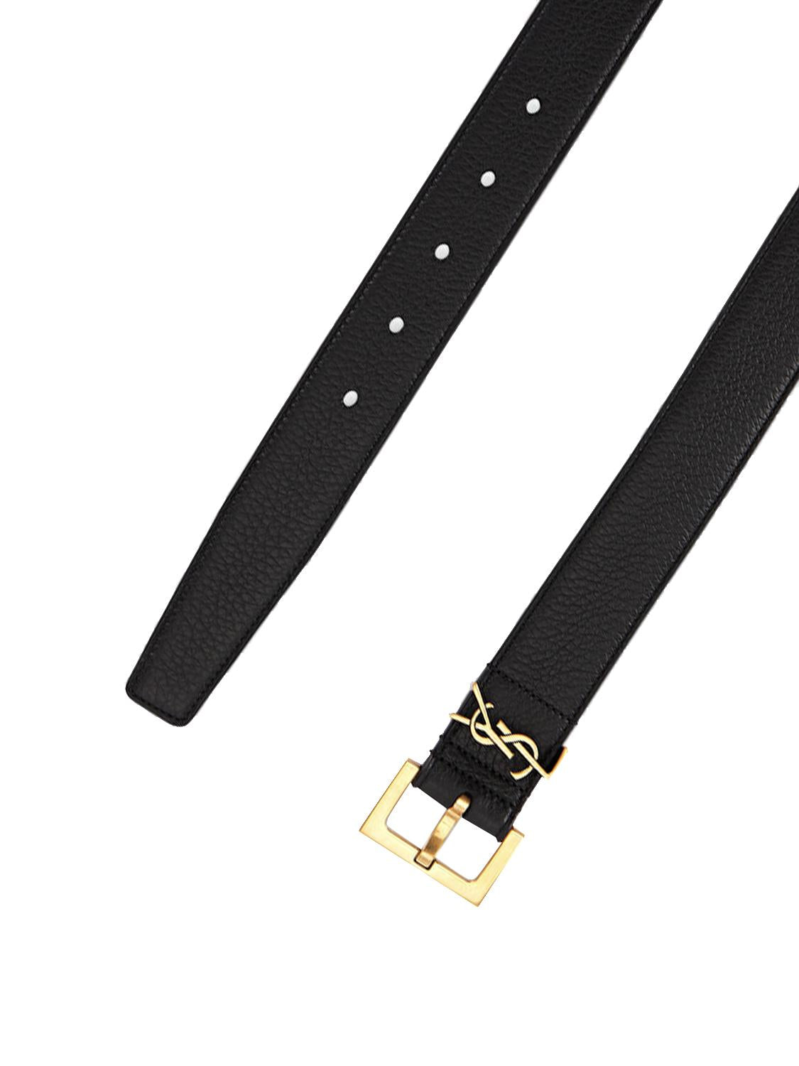 Cintura cassandre in pelle martellata 634440 DTI0W1000 SAINT LAURENT 