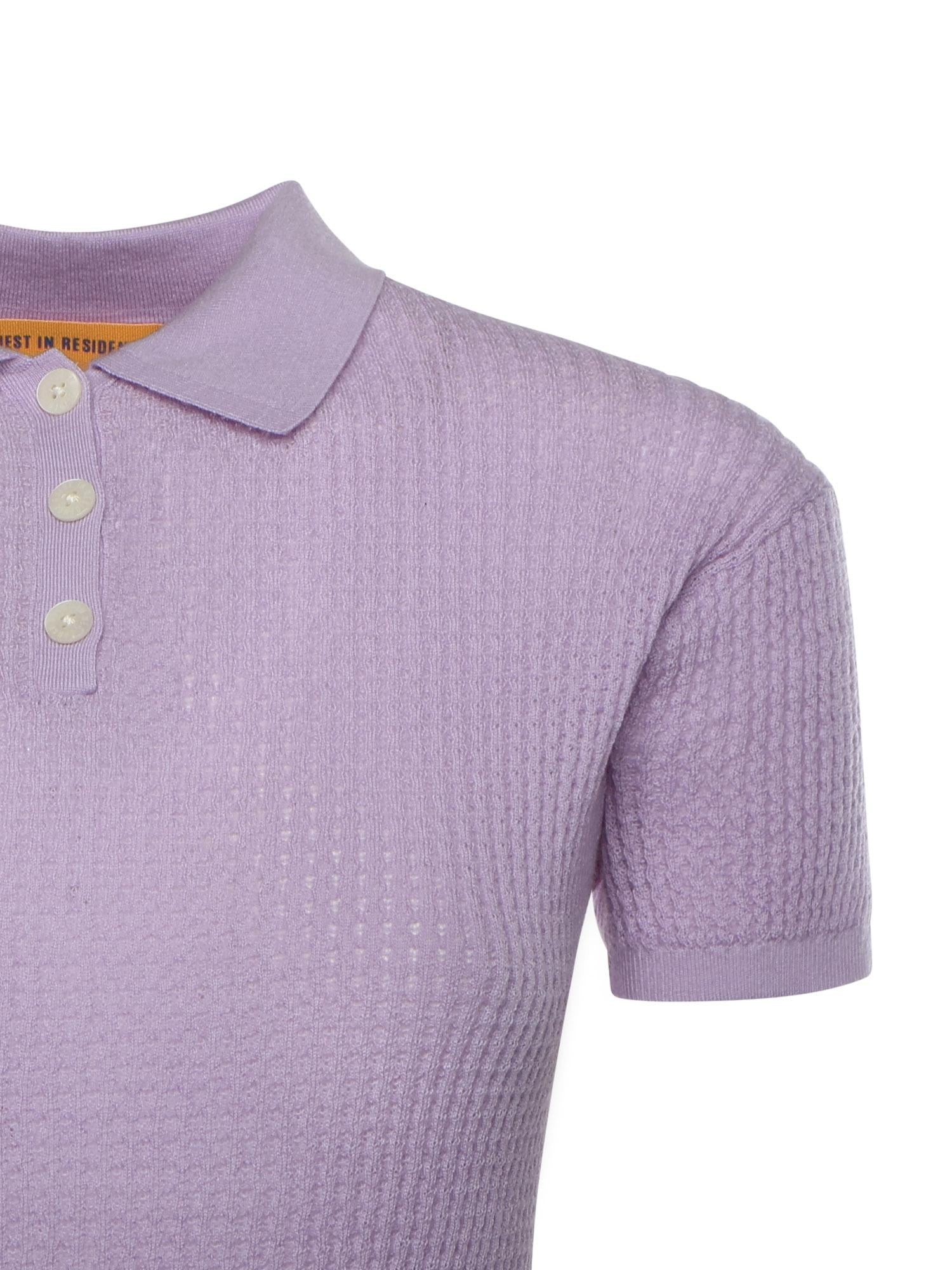 Polo Shrunken in cashmere W10111WF DUSK GUEST IN RESIDENCE 