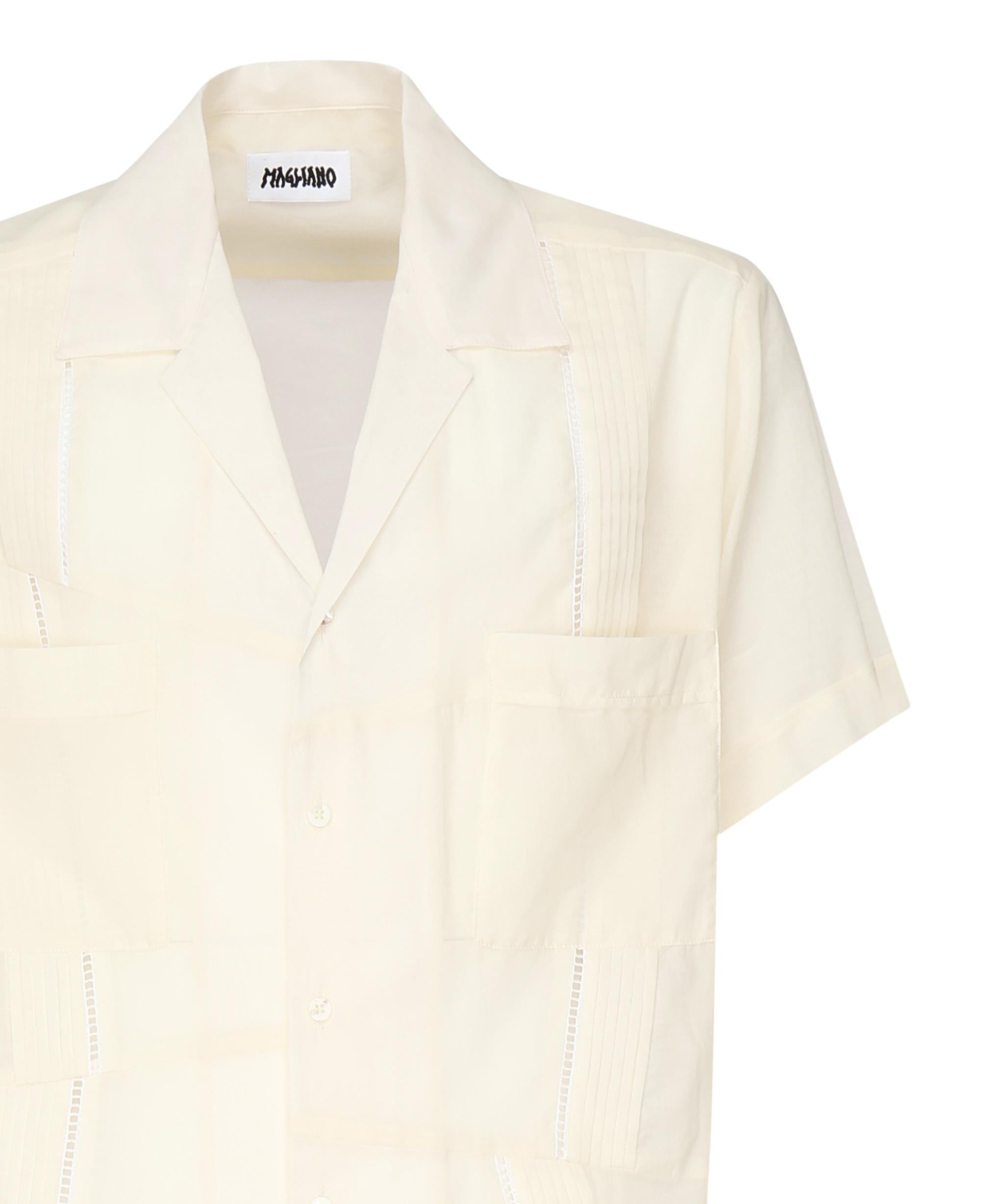 Camicia Broken Guayabera T28019922 LU2210 MAGLIANO 