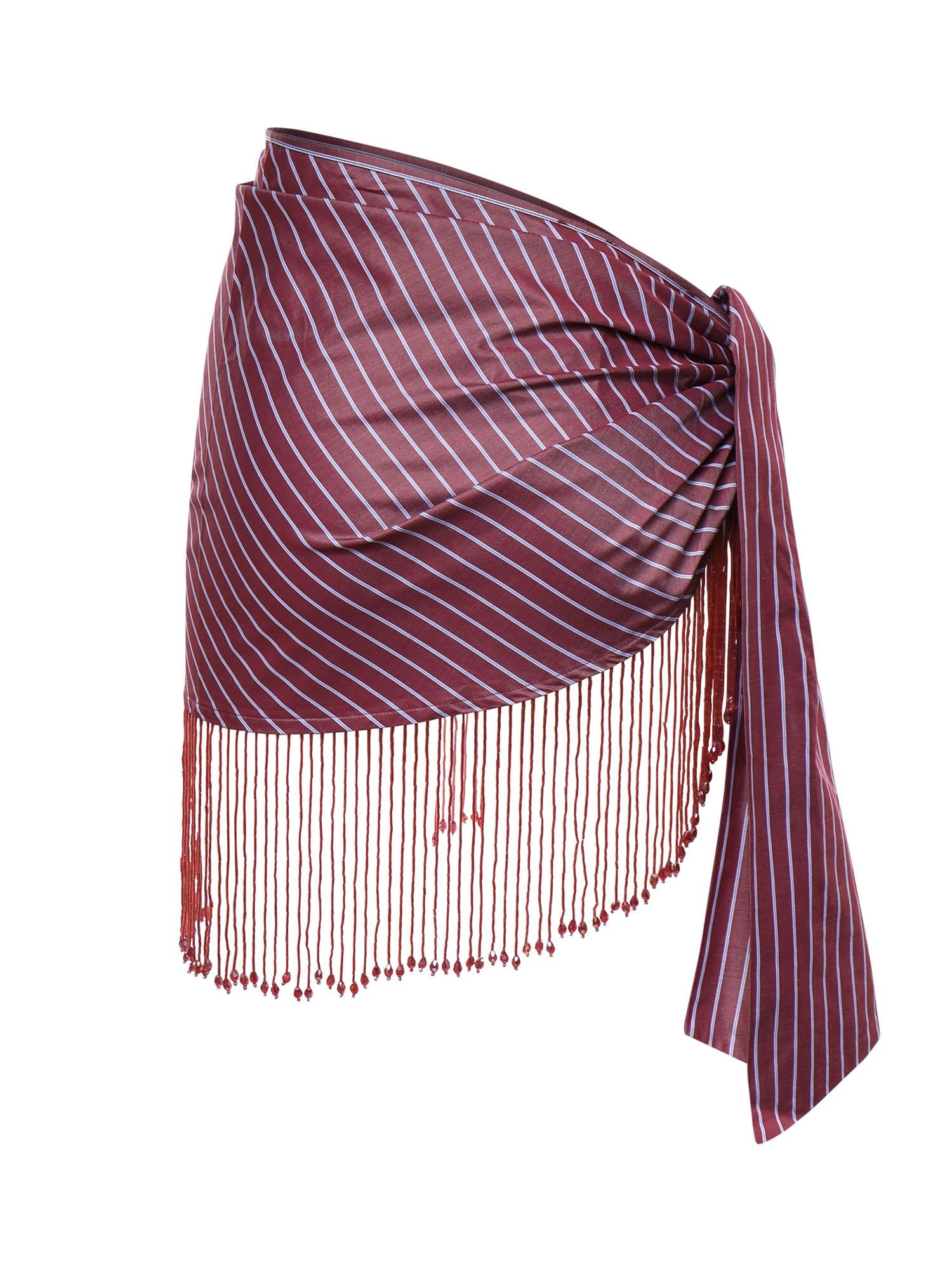 Pareo Dolly in cotone a righe<BR/> TM198004A TNC197874 THE ANDAMANE 