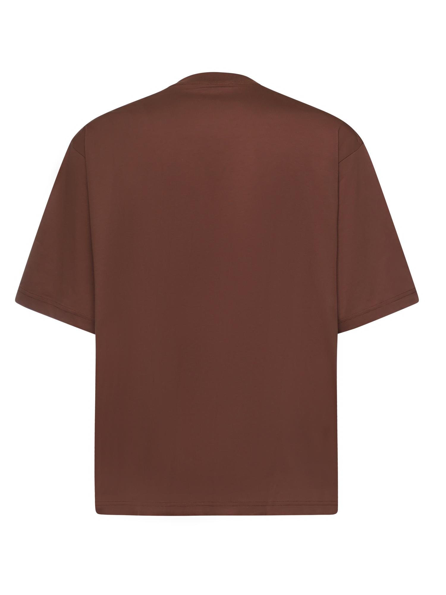 T-shirt in cotone con stampa<BR/> HUMU02230P USCY76L1M37 MARNI 