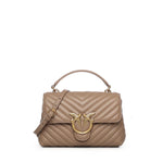 Borsa a mano piccola Love Bag Puff in nappa matelassé 100044 A0GKD01Q PINKO 
