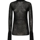Maglia in lana con micro paillettes 105821 A2PMZ99 PINKO 