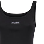 Canotta in cotone a coste F8W45T FU7AVN0000 DOLCE & GABBANA 