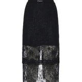 Gonna midi in pizzo con spacchetti 106664 A381Z99 PINKO 