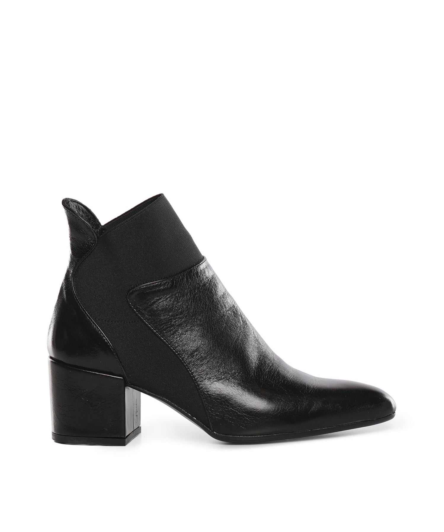 Stivaletto in pelle C41 NERO/NERO UAU 