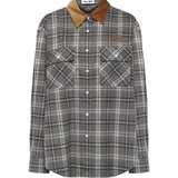 Camicia in flanella check MK2010 1807F0480 MIU MIU 