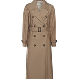 Trench lungo in twill di cotone 2529026034600 001 MAX MARA THE CUBE 