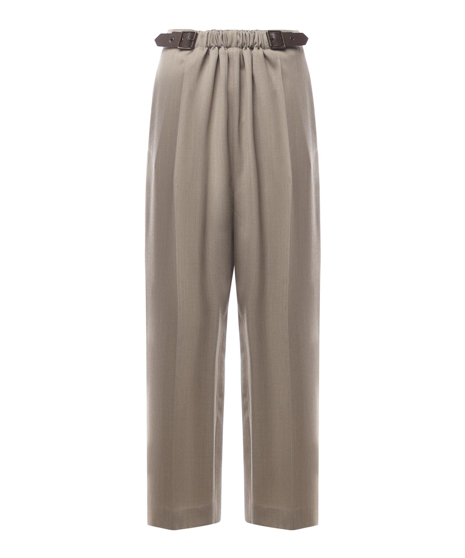 Pantaloni con cintura in lana S540Y04XM8 8586 LOEWE 