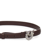 Cintura in pelle con logo 105876 A0F1LA7N PINKO 