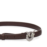 Cintura in pelle con logo 105876 A0F1LA7N PINKO 