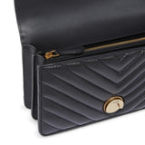 Borsa piccola a tracolla Love Bag One Chevron 100074 A0GKZ99Q PINKO 