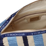 Clutch con logo 73BS9MV04R ILENEAZZURRO/MULTICOLOR V° 73 