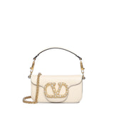 Borsa piccola a spalla Locò in vitello con logo gioiello 7W2B0K53 CXADYH VALENTINO GARAVANI 