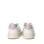 Sneakers in pelle con talloncino a contrasto effetto metallizzato AULW LL16 AUTRY 