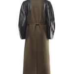 Cappotto midi in lana FF6150 AJ0KF1T6G FENDI 